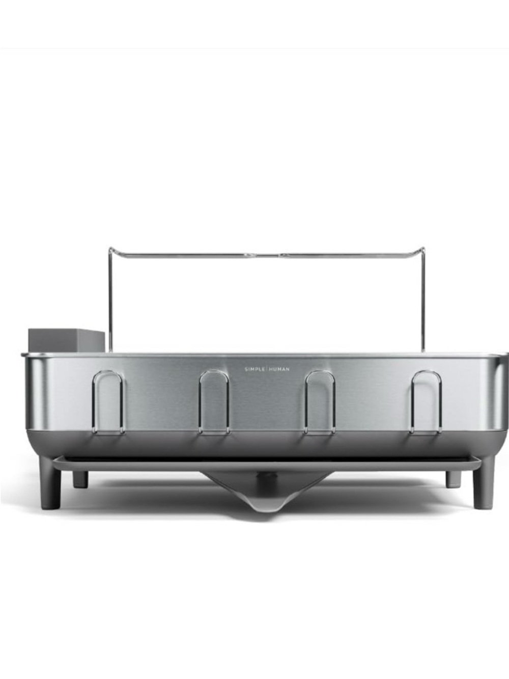 simplehuman Stainless Steel Sink Caddy Organizer in Silver